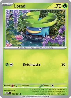 Lotad, Flamme Spettrali No. 005 Normal