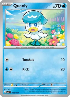 Quaxly, Quaxly & Mimikyu ex No. 002 Normal