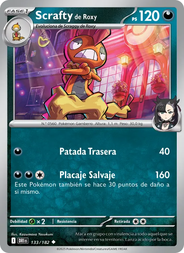 Scrafty de Roxy, Rivales Predestinados Nº 133