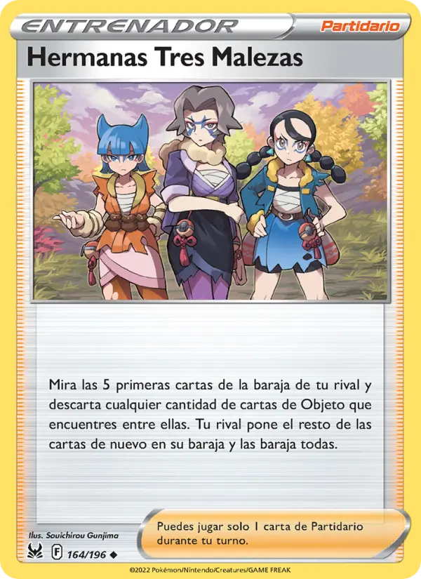 Hermanas Tres Malezas, Origen Perdido Nº 164