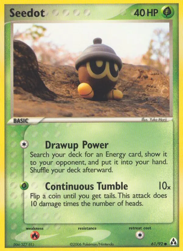 Seedot, Legend Maker No. 61