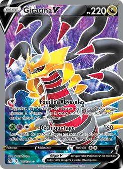 Giratina V, Origine Perdue Nº 185 Holo