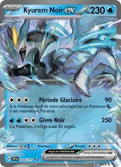 Kyurem Noir-ex, Étincelles Déferlantes No. 048 Holo