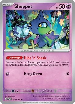Shuppet, Pitch Black No. 033 Normal