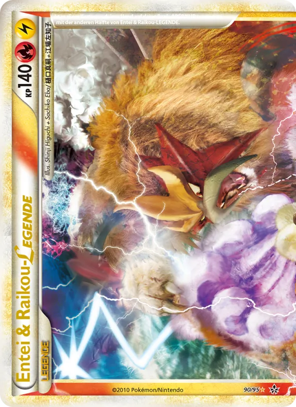 Entei & Raikou LEGENDE, Entfesselt No. 90