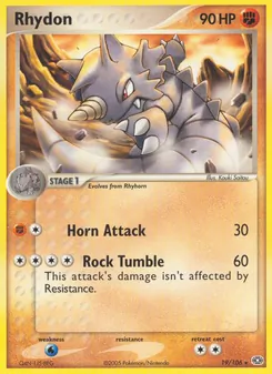 Rhydon, Emerald No. 19 Normal