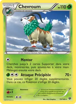 Chevroum, XY Nº 19 Normal