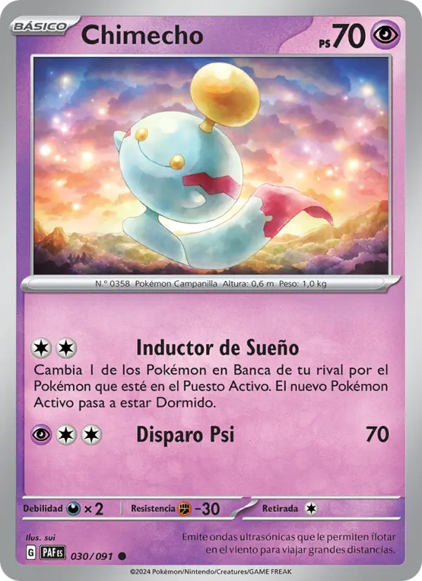 Chimecho, Destinos de Paldea No. 030