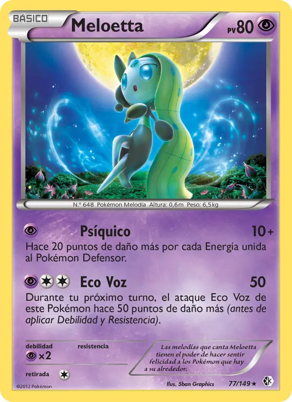 Meloetta, Fronteras Cruzadas No. 77