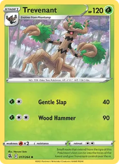 Trevenant, Fusion Strike Nº 17 Normal