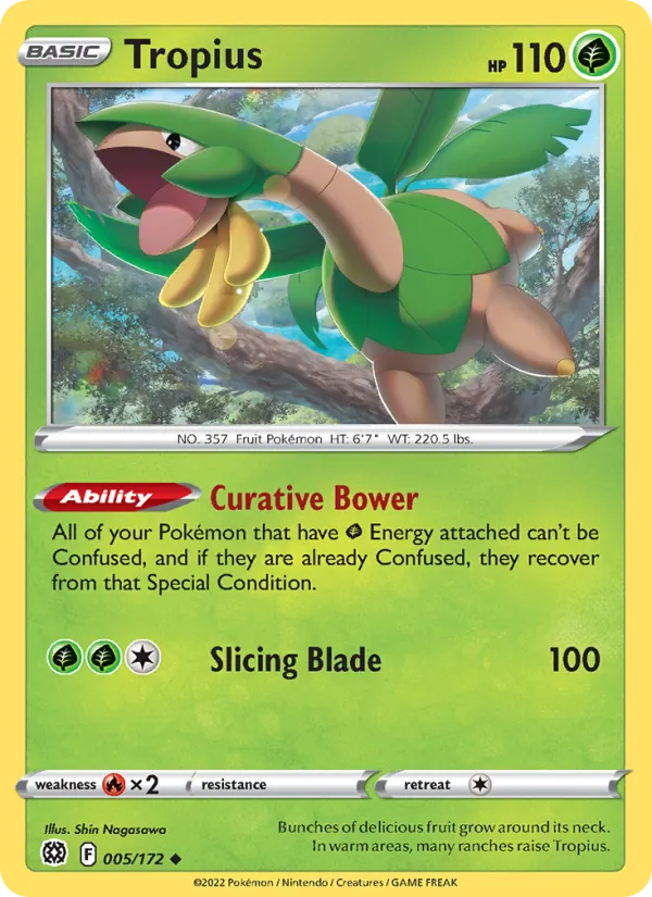 Tropius, Brilliant Stars Nº 005