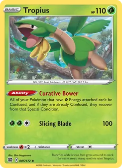 Tropius, Brilliant Stars No. 005