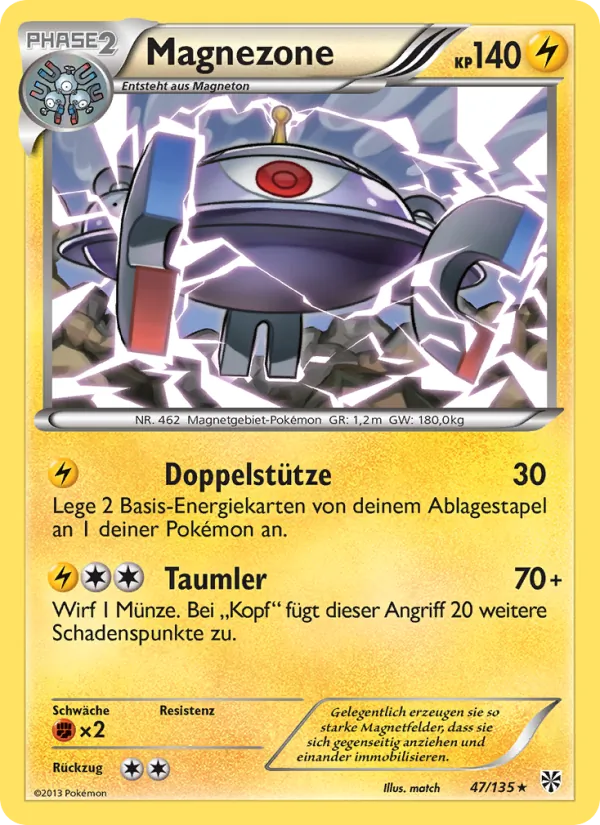 Magnezone, Plasma-Sturm Nº 47