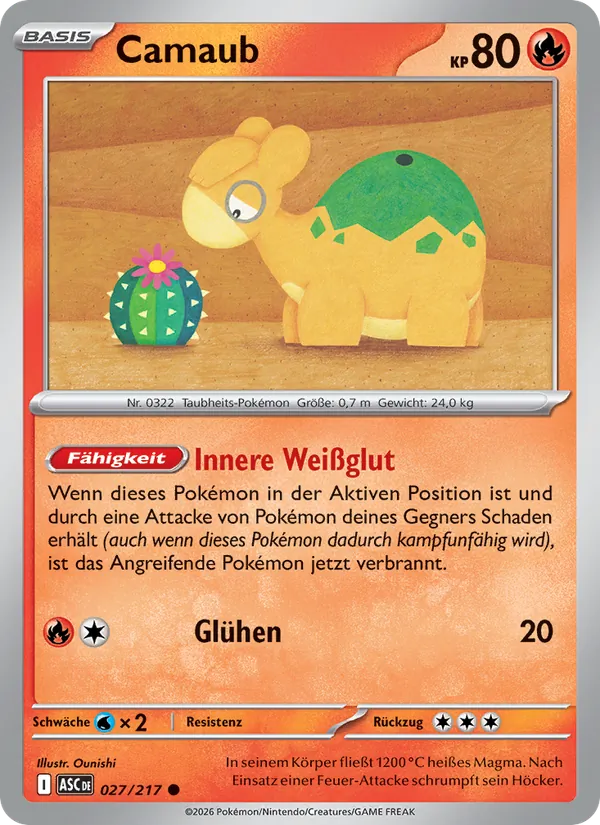 Camaub, Erhabene Helden No. 027