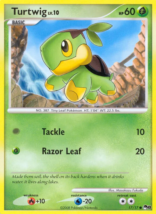 Turtwig, POP Series 8 No. 17