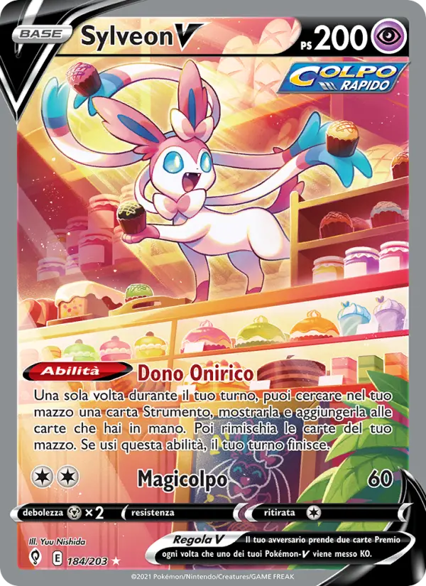 Sylveon V, Evoluzioni Eteree No. 184