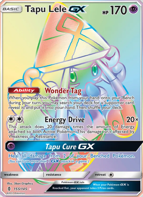 Tapu Lele GX, Guardians Rising Nº 155