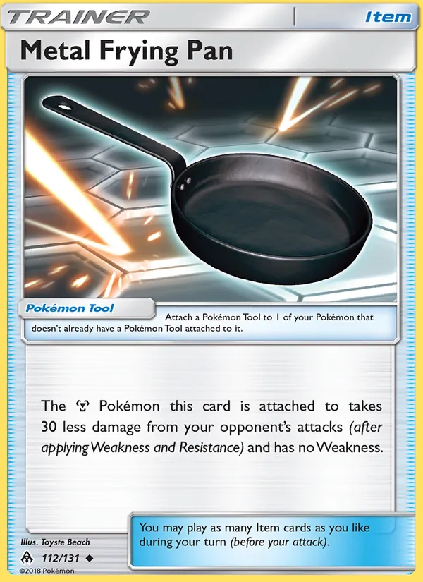 Metal Frying Pan, Forbidden Light No. 112