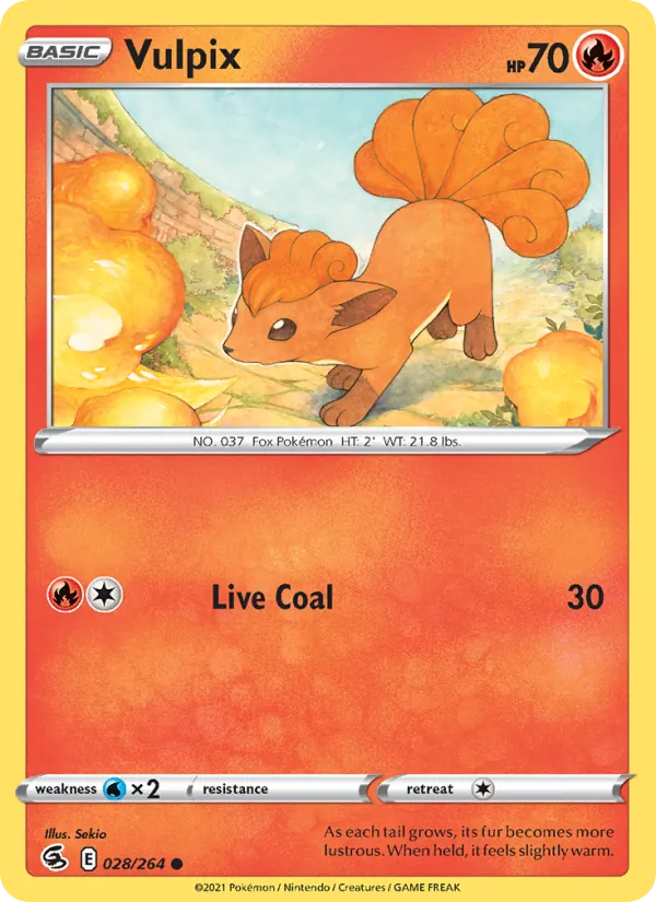Vulpix, Fusion Strike No. 28