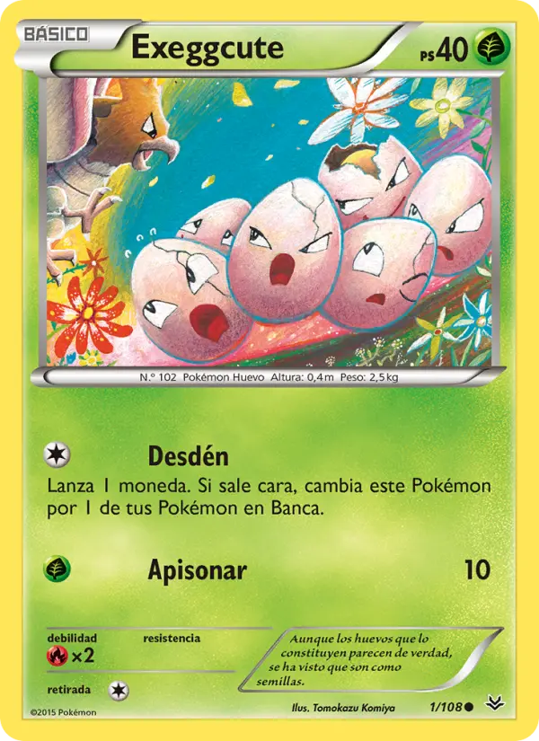 Exeggcute, Cielos Rugientes No. 1