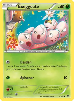 Exeggcute, Cielos Rugientes No. 1 Normal