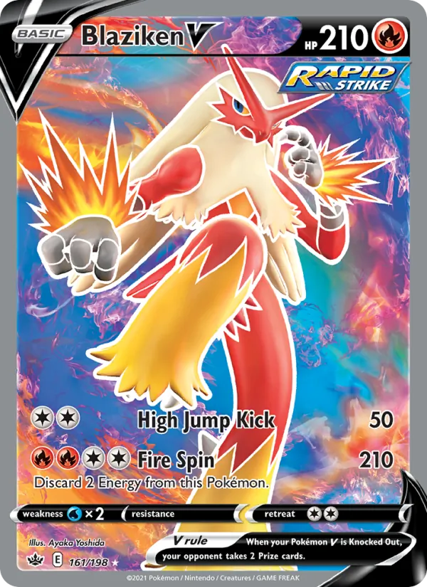 Blaziken V, Chilling Reign Nº 161
