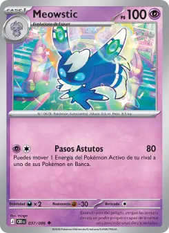 Meowstic, Caos Creciente No. 037 Normal