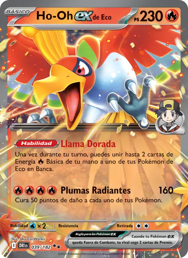 Ho-Oh ex de Eco, Rivales Predestinados No. 039