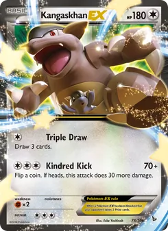 Kangaskhan EX, Flashfire Nº 78 Normal