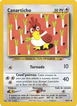 Canarticho, Neo Revelation No. 43 Normal
