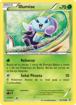 Illumise, Duelos Primigenios Nº 18 Normal