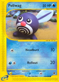 Poliwag, Expedition Base Set No. 125 Normal