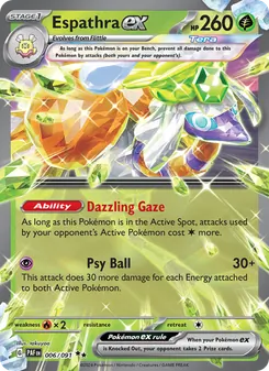 Espathra ex, Paldean Fates No. 006
