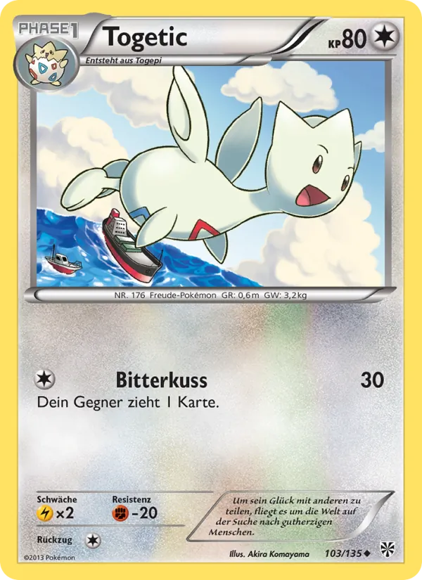 Togetic, Plasma-Sturm Nº 103