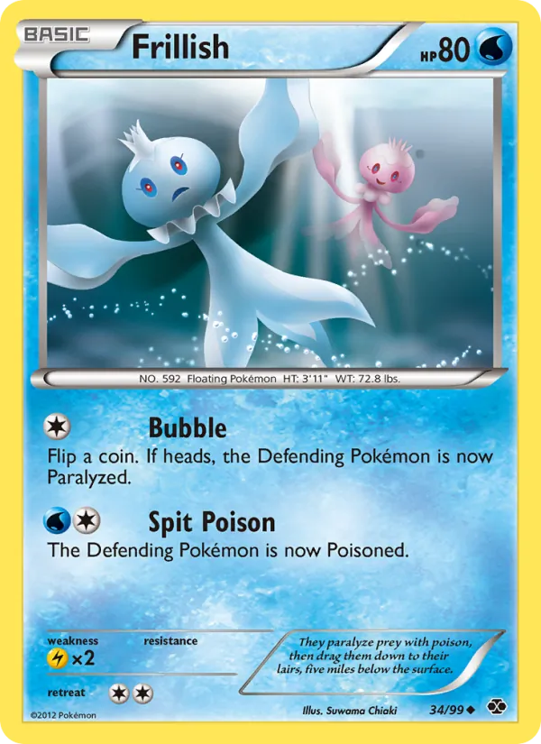 Frillish, Next Destinies No. 34