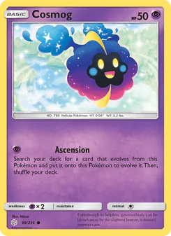 Cosmog, Cosmic Eclipse No. 99 Normal