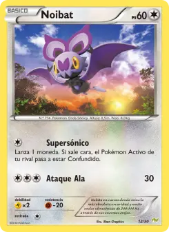 Noibat, Kit de Entrenador XY (Noivern) Nº 12 Normal