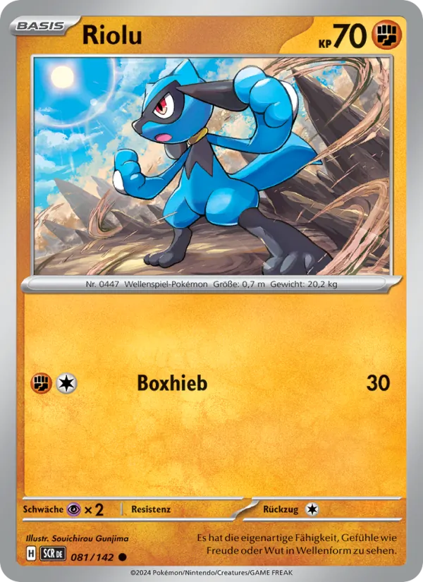 Riolu, Stellarkrone No. 081
