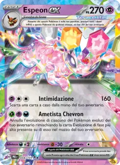 Espeon-ex, Evoluzioni Prismatiche No. 034 Holo