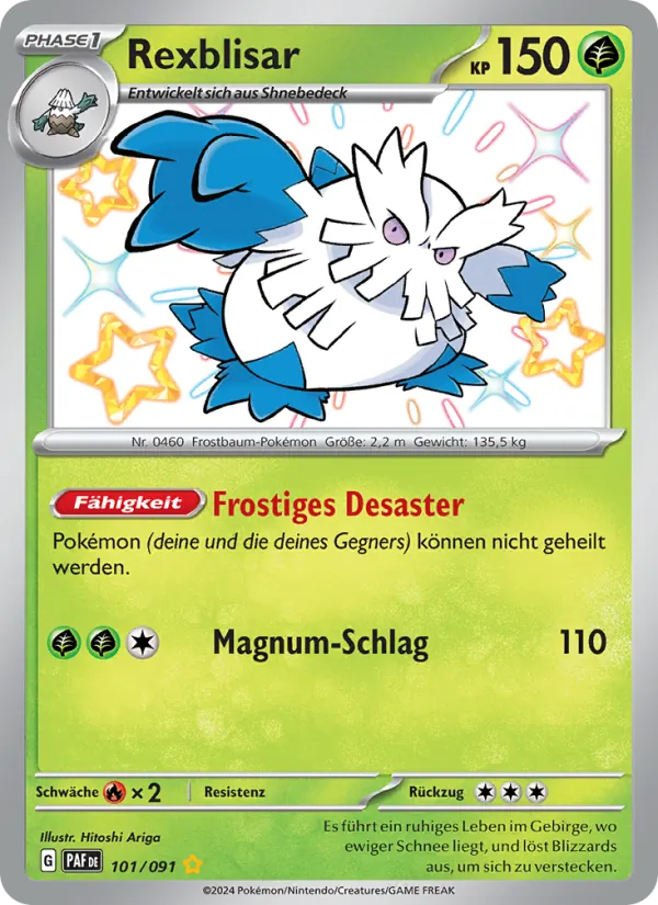Rexblisar, Paldeas Schicksale No. 101