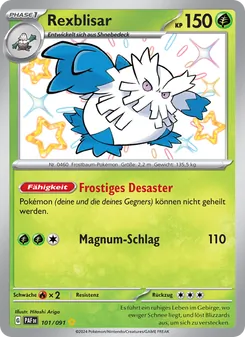 Rexblisar, Paldeas Schicksale No. 101 Holo