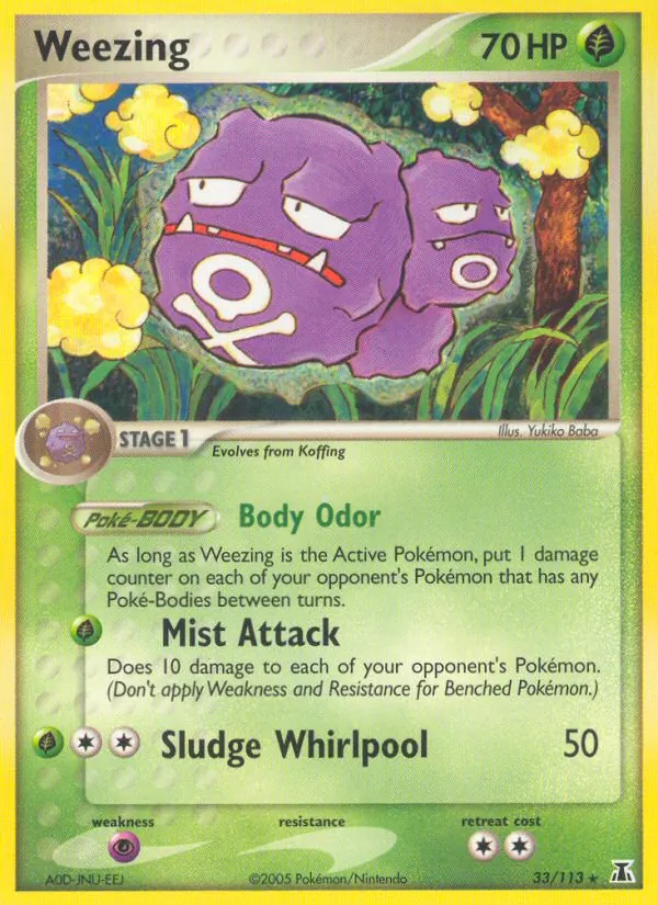 Weezing, Delta Species No. 33