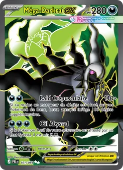 Méga-Darkrai-ex, Nuit Noire Nº 101 Holo