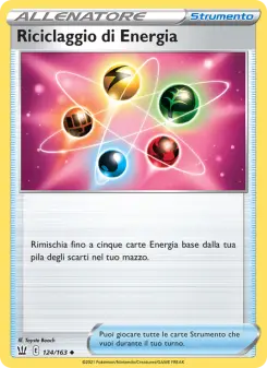 Riciclaggio di Energia, Stili di Lotta Nº 124 Normal
