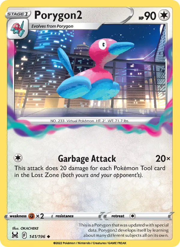 Porygon2, Lost Origin Nº 141