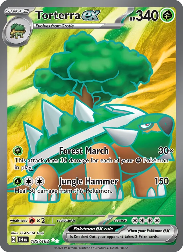 Torterra ex, Temporal Forces Nº 185