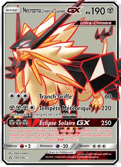 Necrozma Crinière du Couchant GX, Ultra-Prisme No. 145 Normal