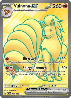 Vulnona-ex, 151 No. 186 Holo