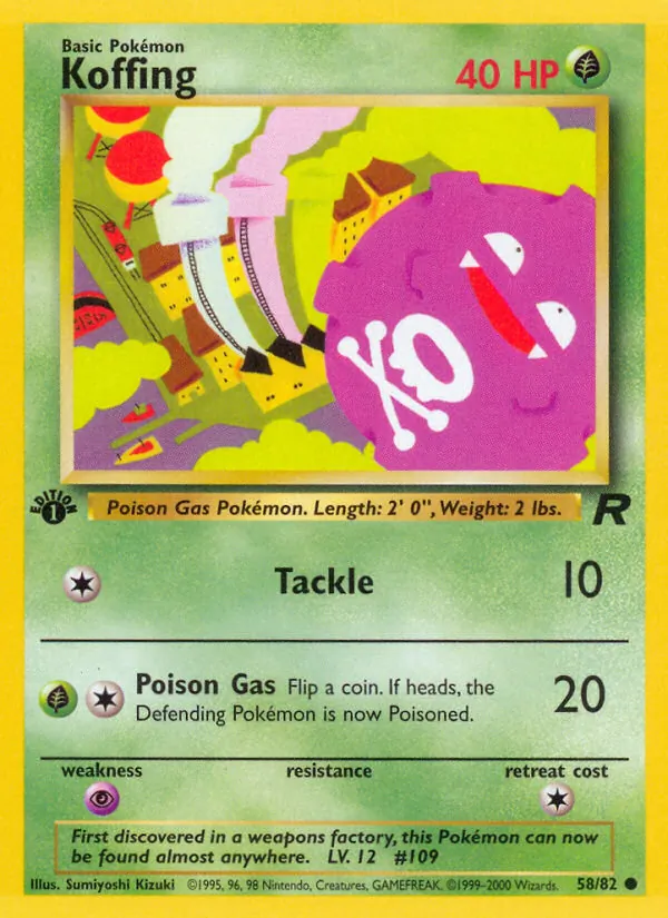 Koffing, Team Rocket No. 58