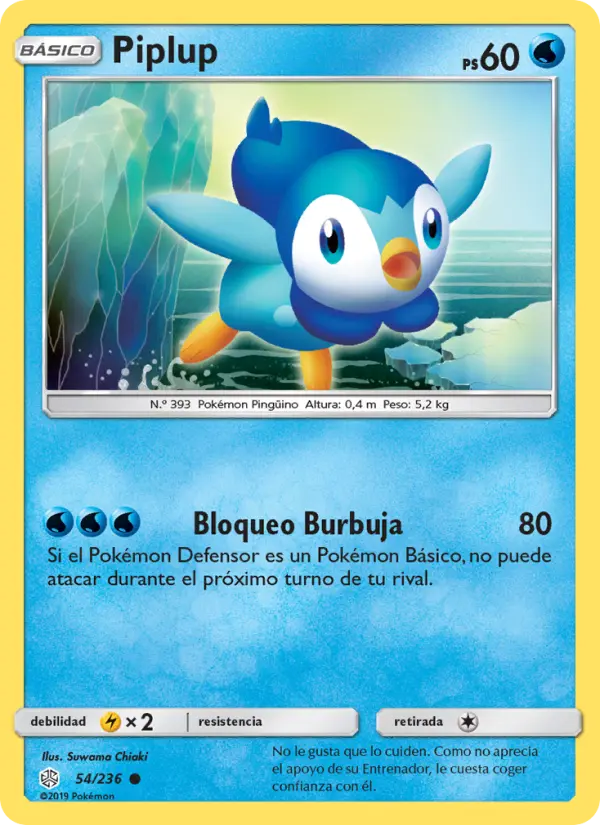 Piplup, Eclipse Cósmico No. 54